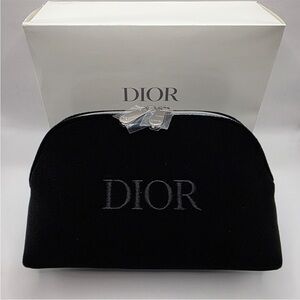 NEW Dior Black makeup Pouch